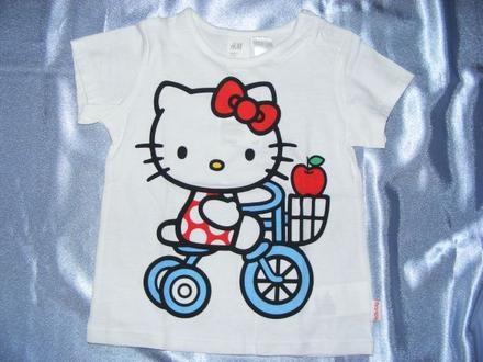 Tričko hello kitty zn. h&m, h&m,74