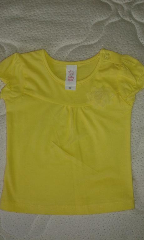 Žlté triko na leto, c&a,62
