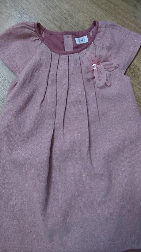 Ružové šatočky veľ.4-5 rokov, f&f,122