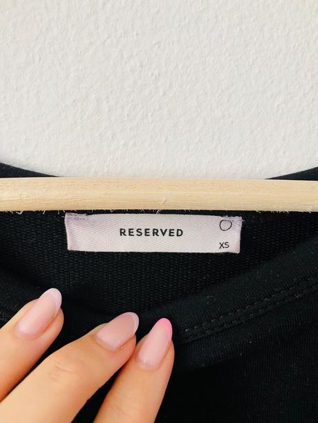 Tricko s rifľovými rukávmi, reserved,xs