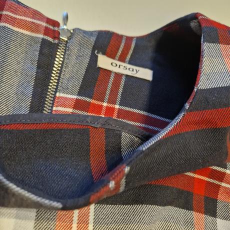 Kockované šaty orsay, orsay,34