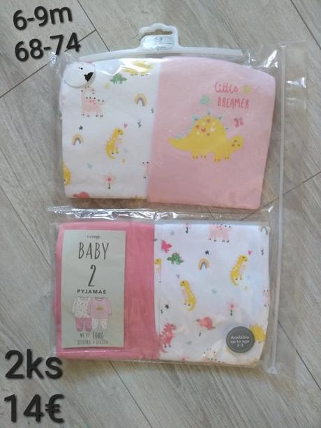 Detské veci z anglicka výpredaj ceny za 1/2, 104–116 / 122–134 / 68–80 / 86–98