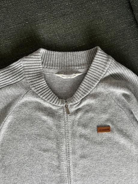Sivý bavlnený sveter/mikina coccodrillo na zips, v, coccodrillo,152