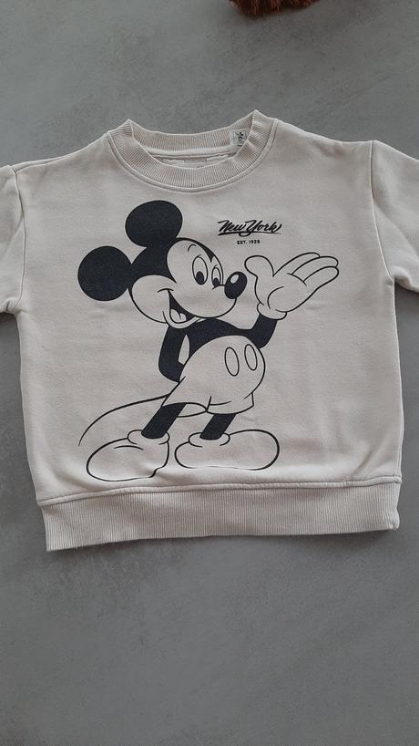 Mikina mickey, h&m,98