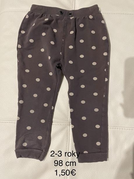 Detské tepláky, zara,98
