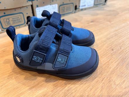 Affenzahn barefoot plátenky cotton bear - blue, affenzahn,22 / 29 / 32