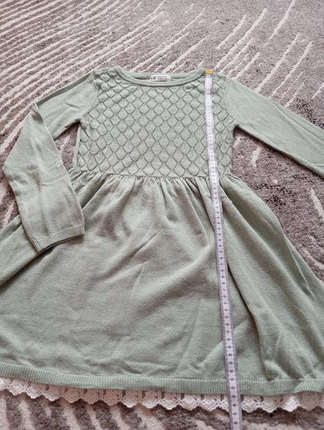 Šaty 122/128, h&m,128