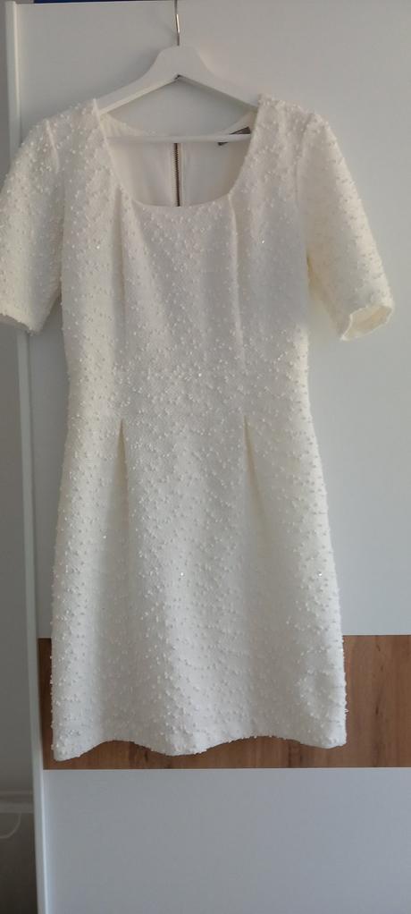 Zaujímavé biele šaty zn. orsay, orsay,38