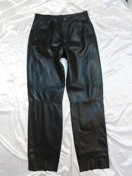 Luxusne panske kožene nohavice, 32 / m