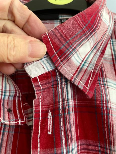 Bavlnená kockovaná košeľa, 4xl