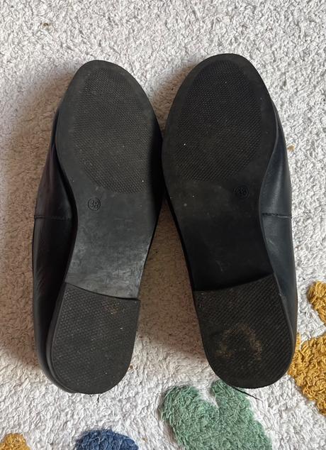 Čierne kožené mokasíny/loafers, lasocki, 38, lasocki,38