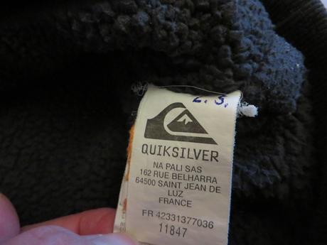 Hrubá teplá mikina - veľ. 146/152 - zn. quiksilver, quiksilver,152