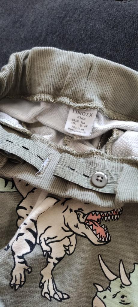 Tenké dino tepláky 116, lindex,116