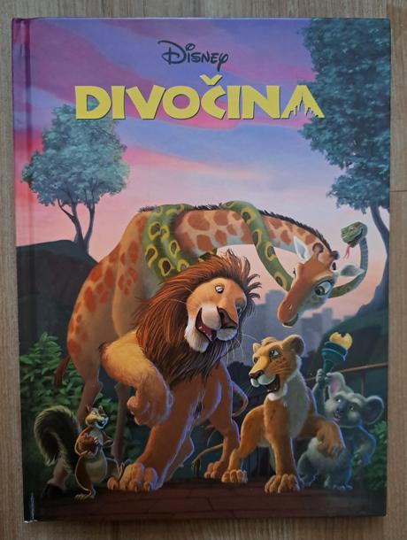 Kniha disney "divočina", 