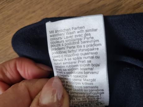 Modrá elast. sukňa tom tailor 40, tom tailor,40