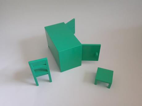 Zeleny nábytok ikea pre barbie deti,