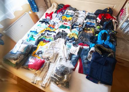 Veľký balík chlap.oblecenia 74-104, 86–98