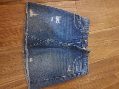 Dievčenká riflova sukňa, zara,122