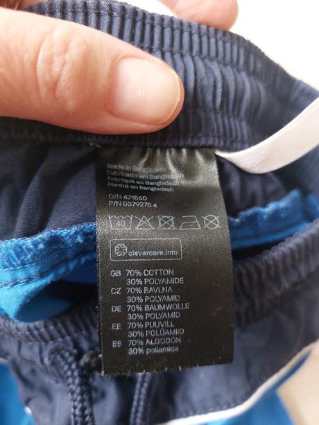 Tenké nohavice, h&m,110