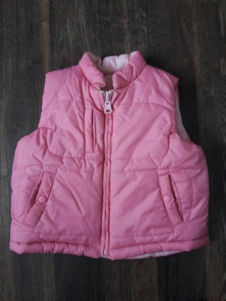 Obojstranná vestička top stav, baby club,74