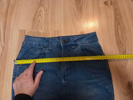 Riflová sukňa, esmara,36