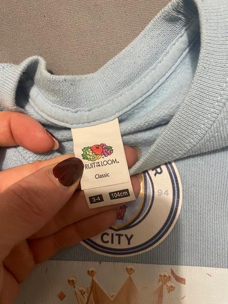 Futbalová mikina manchester, 104