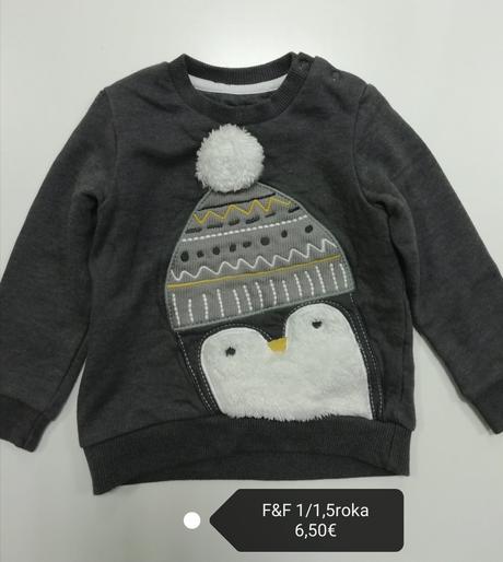 Mikina s tučniakom, f&f,86