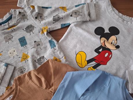 2x mikina a 3x tričko v.92, 86–98