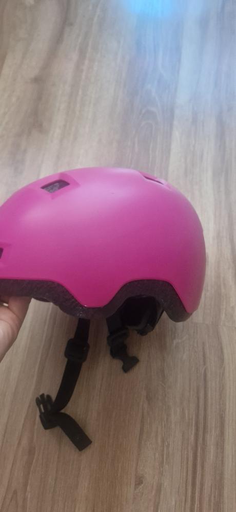 Oxelo detska prilba helma b100 ruzova 47-52 cm, xs