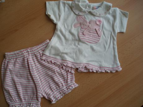 Milučký letný kompletik pre bábätko - veľ. , 68