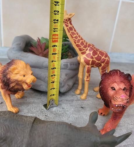 Safari zvieratá - 4 väčšie kusy, 