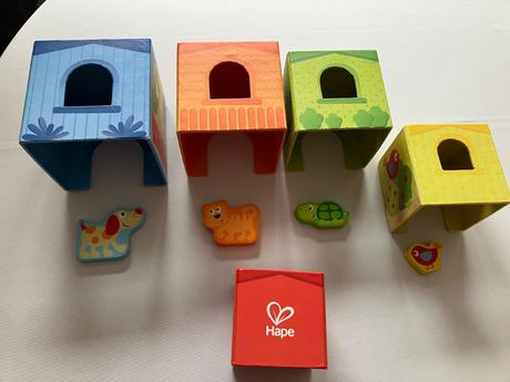 Kartónové kocky so zvierstkami, 