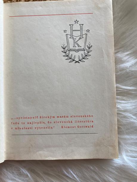Marína andrej sládkovič stará retro kniha (1953), 