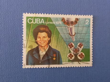 Známka cuba valentína tereškovová,
