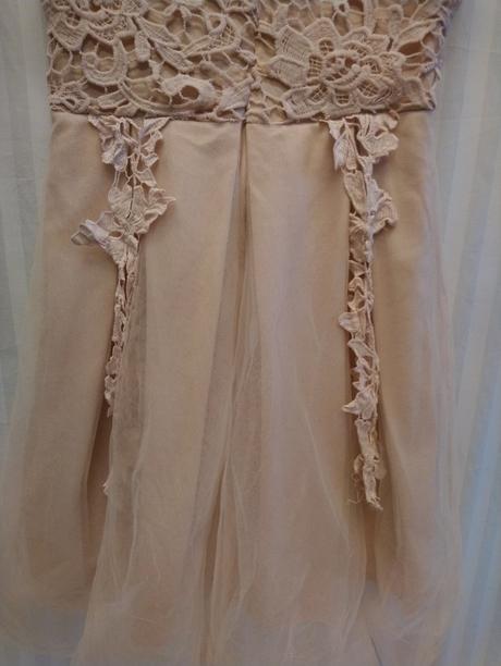 Kostým krémové šaty, 140-152 cm, 