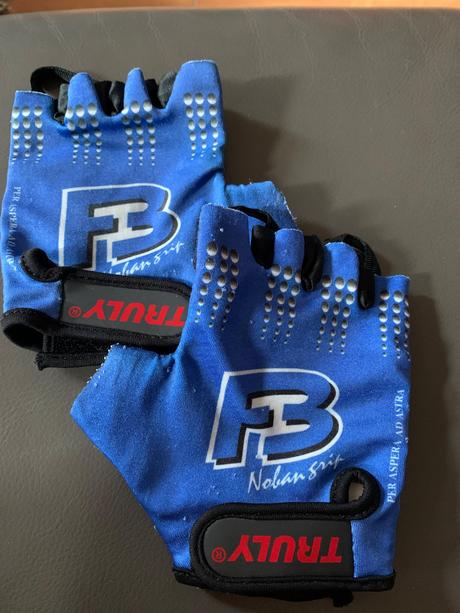 Cyklistické rukavice, s