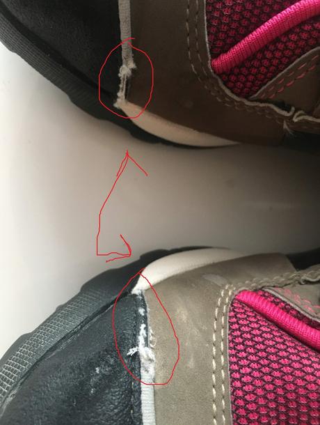 Členkové turistické odolné gore-tex adidas, adidas,34