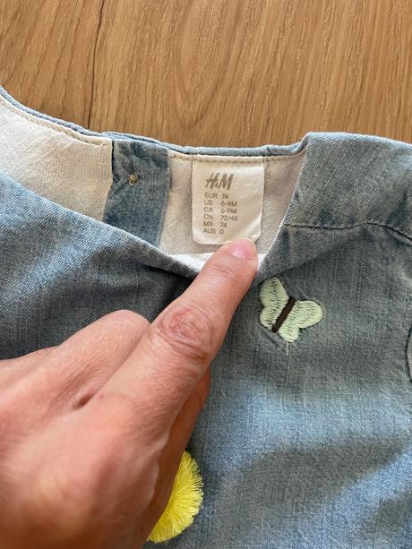 Šaty h&m, h&m,74