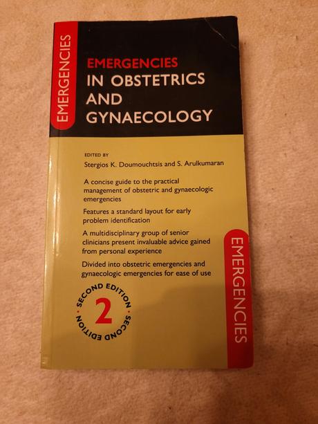 Emergencies in obstetrics and gynaecology, 