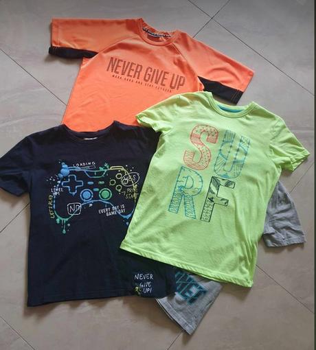 Trička 4 ks , rôzne značky, velkost 152, 152