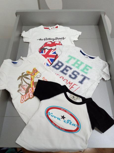 Set tričiek pre chlapca, 68