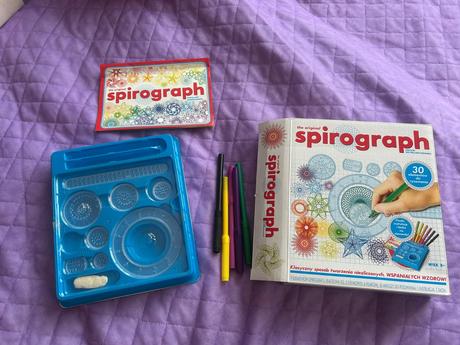 Spirograph šablóny na kreslenie, 