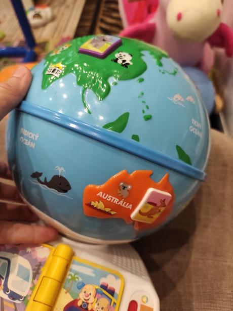 Glóbus fisher-price,