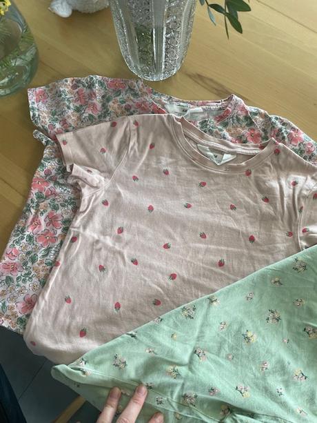 5 tričiek h&m a nkd veľkosť 122 7 rokov, h&m,122
