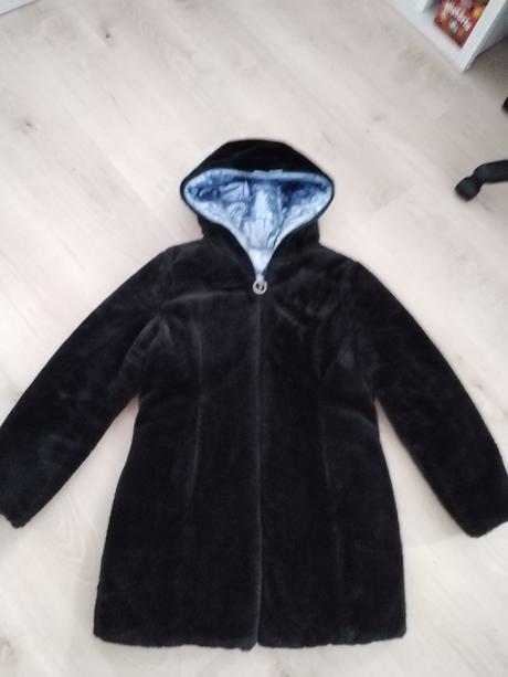 Krásna bunda, kožuch m/l mezalické vnútro,
