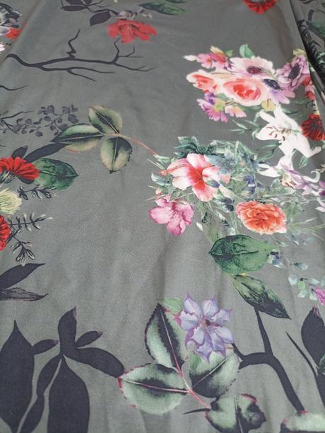 Dámske letné široké kvetinové nohavice gate, gate,s