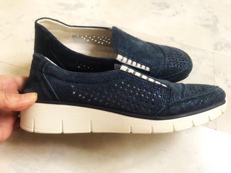 Celokožené komfortné tenisky distanc, 41