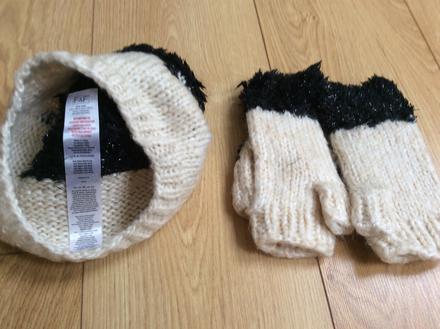 Čiapka s rukavičkami, f&f,116