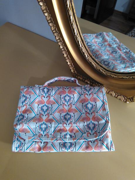 Velká kozmetická taška plameniaky, 