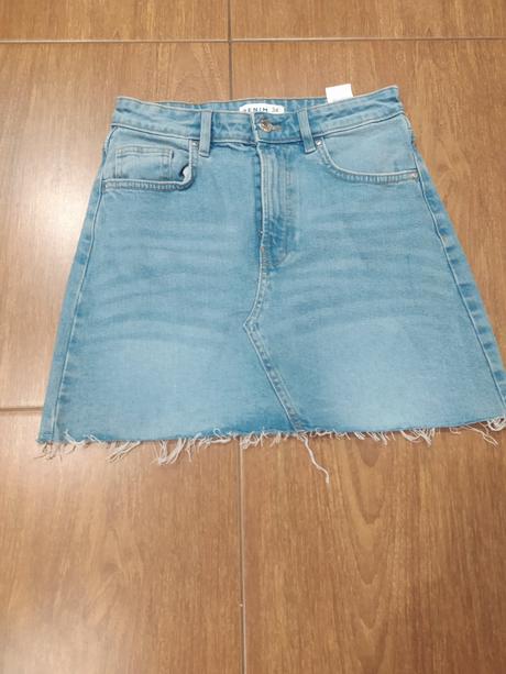 Riflová sukňa, sinsay,xs